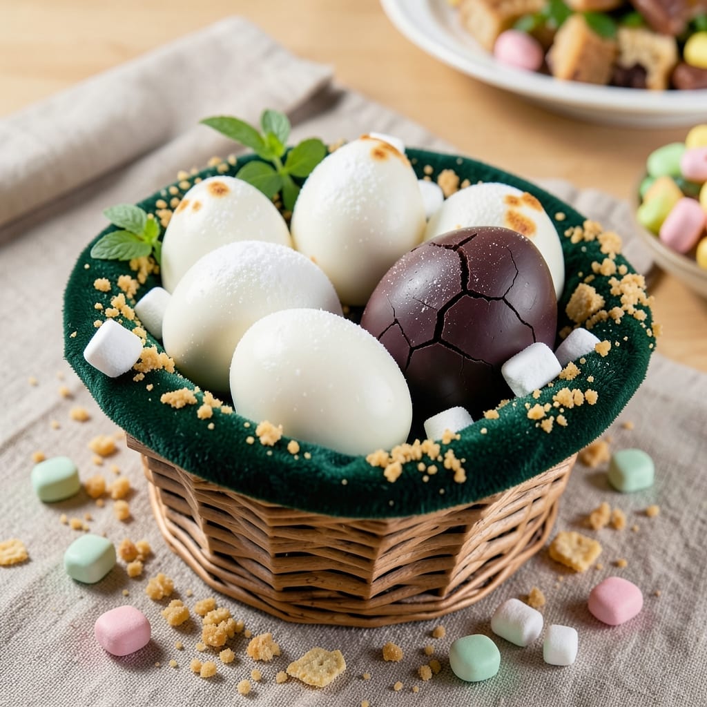 Chocolate Easter Egg Basket Recipe: Festive Treats Kids Will Adore
