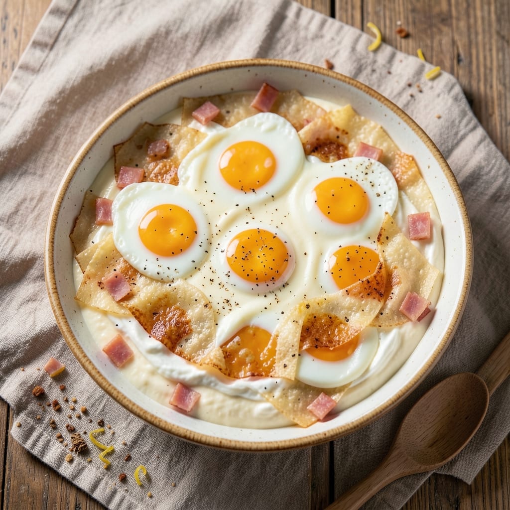Baby Egg Bake Recipe: Crispy Wonton Crust With Silky Scrambled Eggs