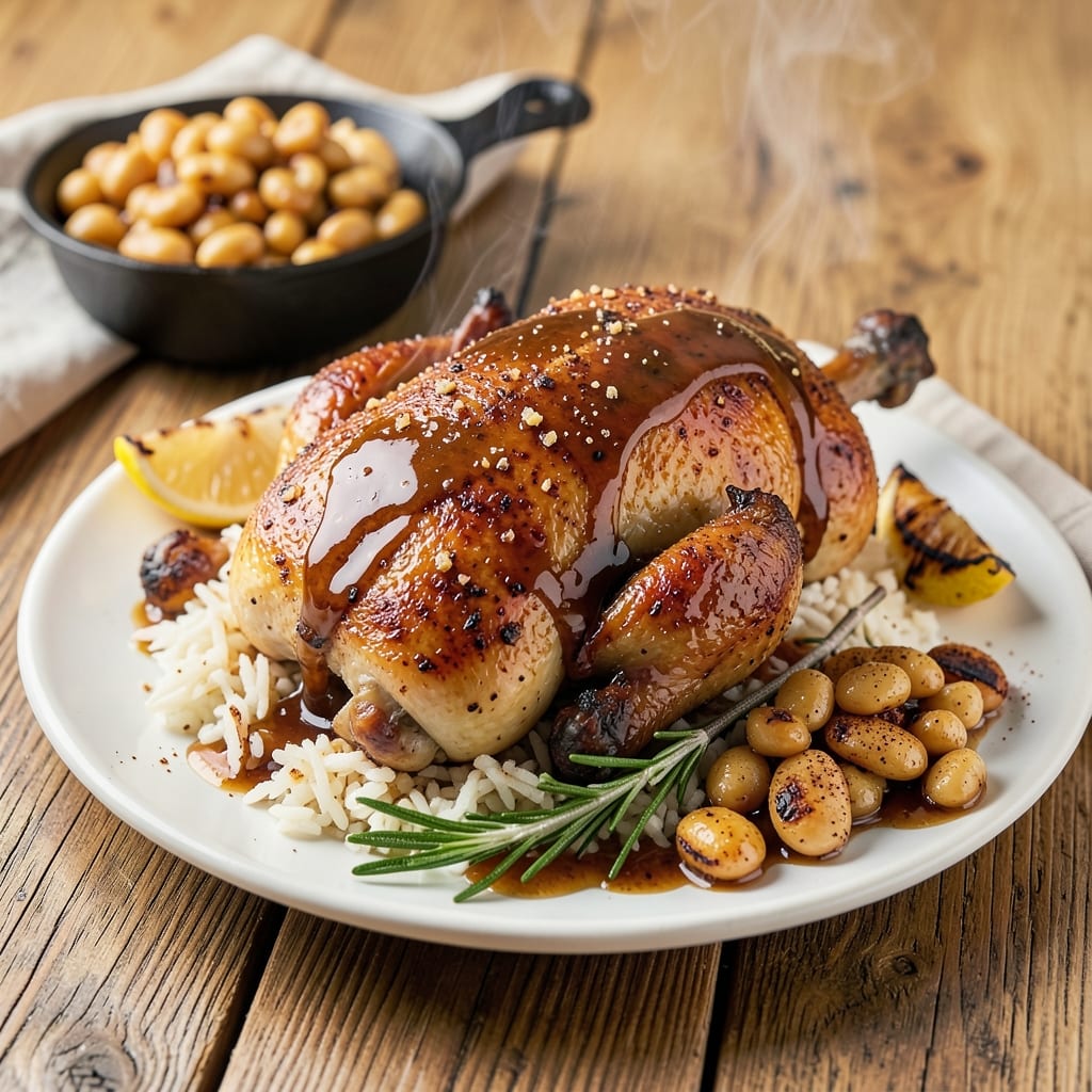 Big Green Egg Sittin' Chicken Recipe: Smoky Campfire Crust With Juicy Centers