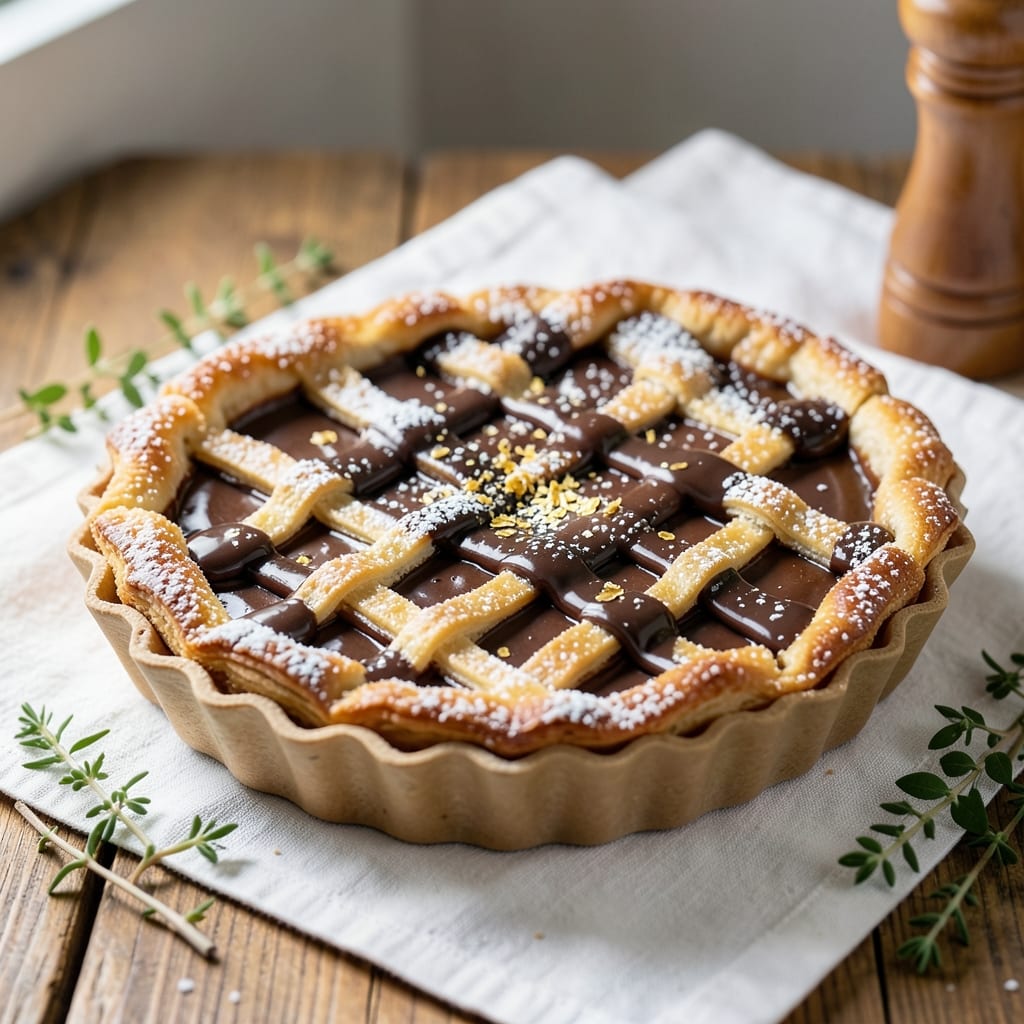 Chocolate Egg Tarts Recipe: Singapore-Style Crispy Shells with Rich Ganache Rivers