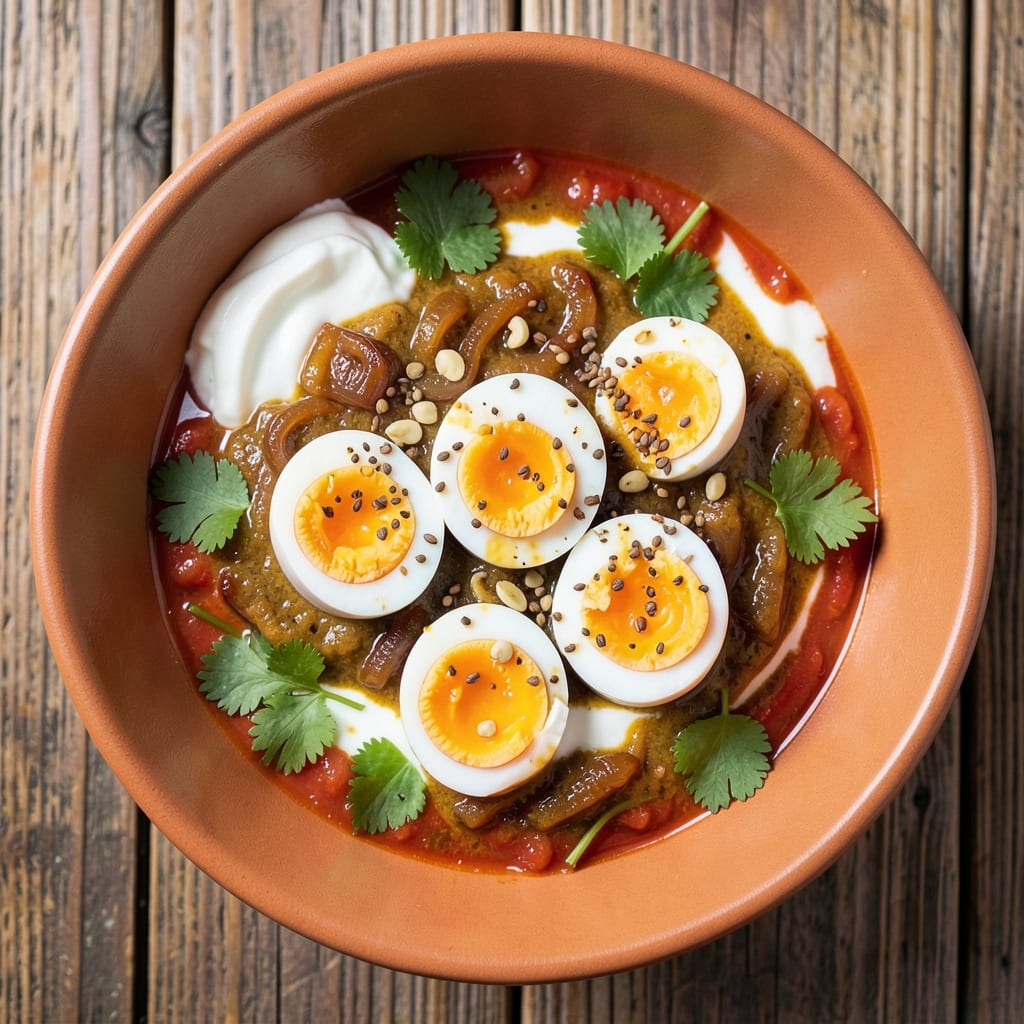 Boiled Egg Indian Curry Recipe: Spiced Yolk Magic in Creamy Tomato Gravy