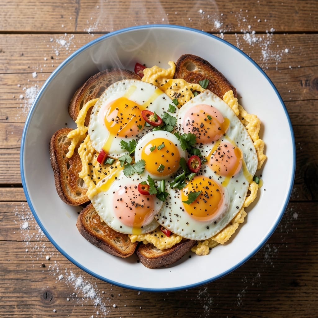 Bread Egg Bhurji Recipe: Crispy Wonton Cups with Spiced Scrambled Centers