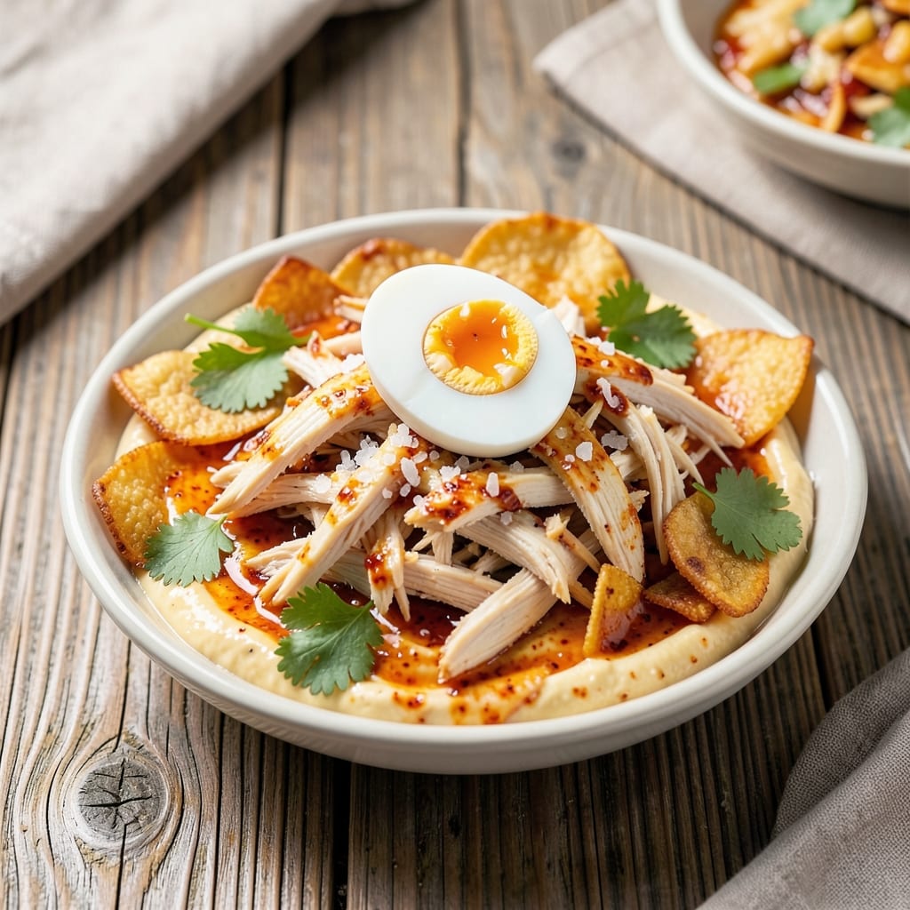 Chicken Egg Sandwich Spread Recipe: Crispy Wonton Crunch With Runny Yolk Rivers