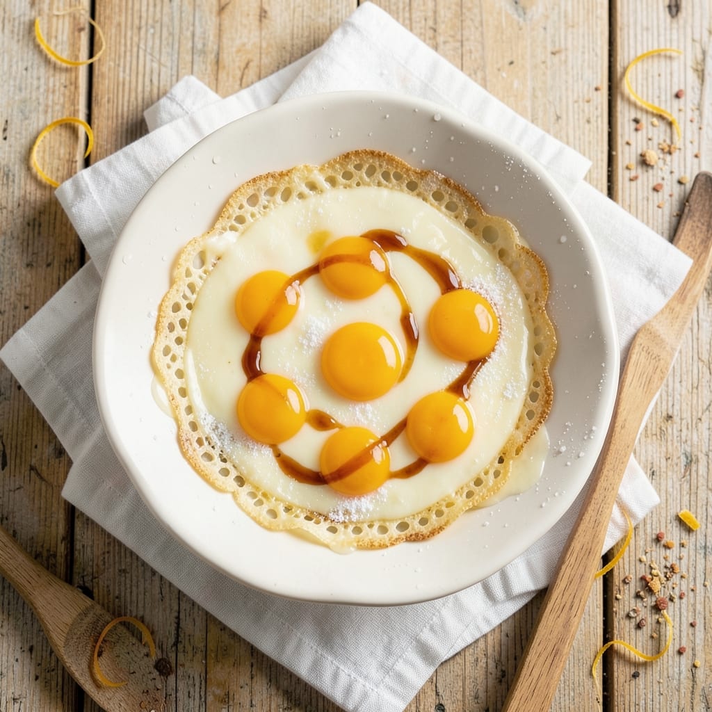 Cream Easter Eggs Recipe: Silky Yolk Hearts in Wonton Crusts