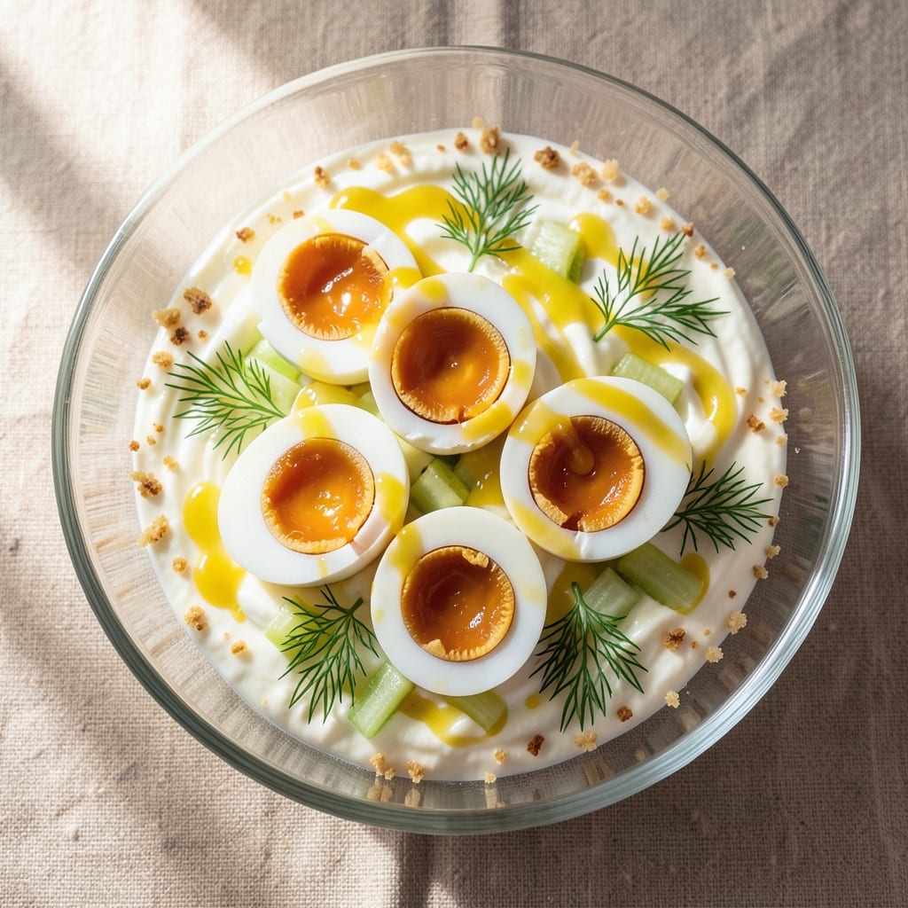 Best Rated Egg Salad Recipe: Crunchy Celery and Dill Magic