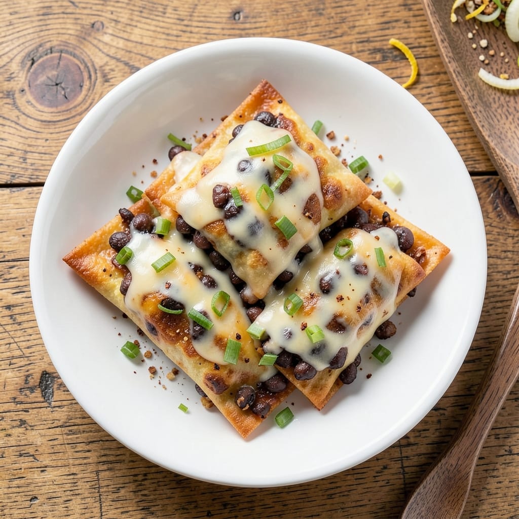 Chili's Southwest Egg Roll Copycat Recipe: Crispy Wonton Cups Stuffed With Smoky Black Bean and Cheese