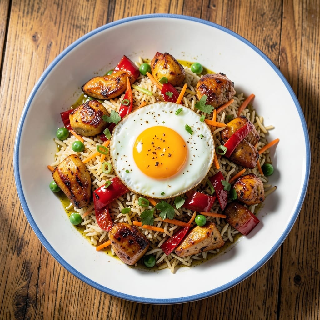 Pakistani Chicken Egg Fried Rice Recipe: Spiced Wok Perfection With Tender Chicken