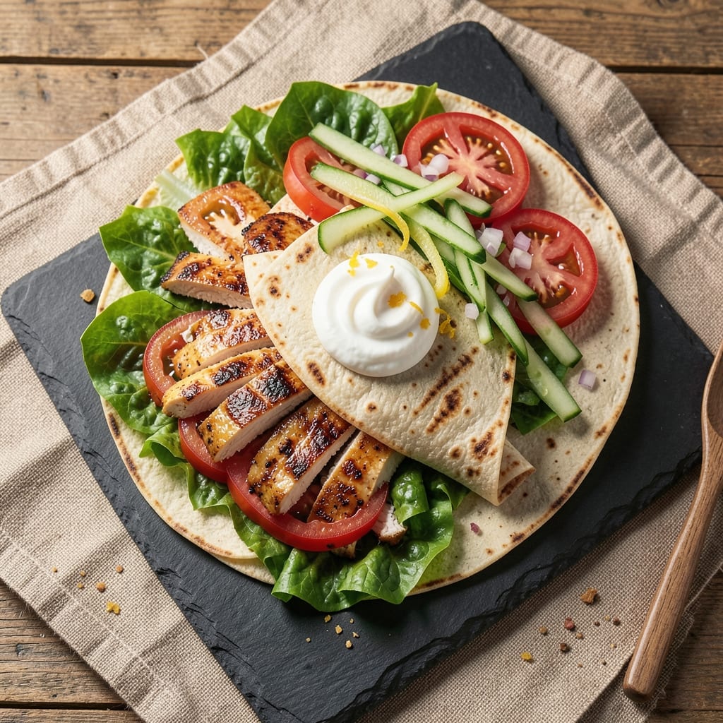 Chicken Club Egg White Wraps Recipe: Lightweight Lunch with Crispy Cucumber Crunch
