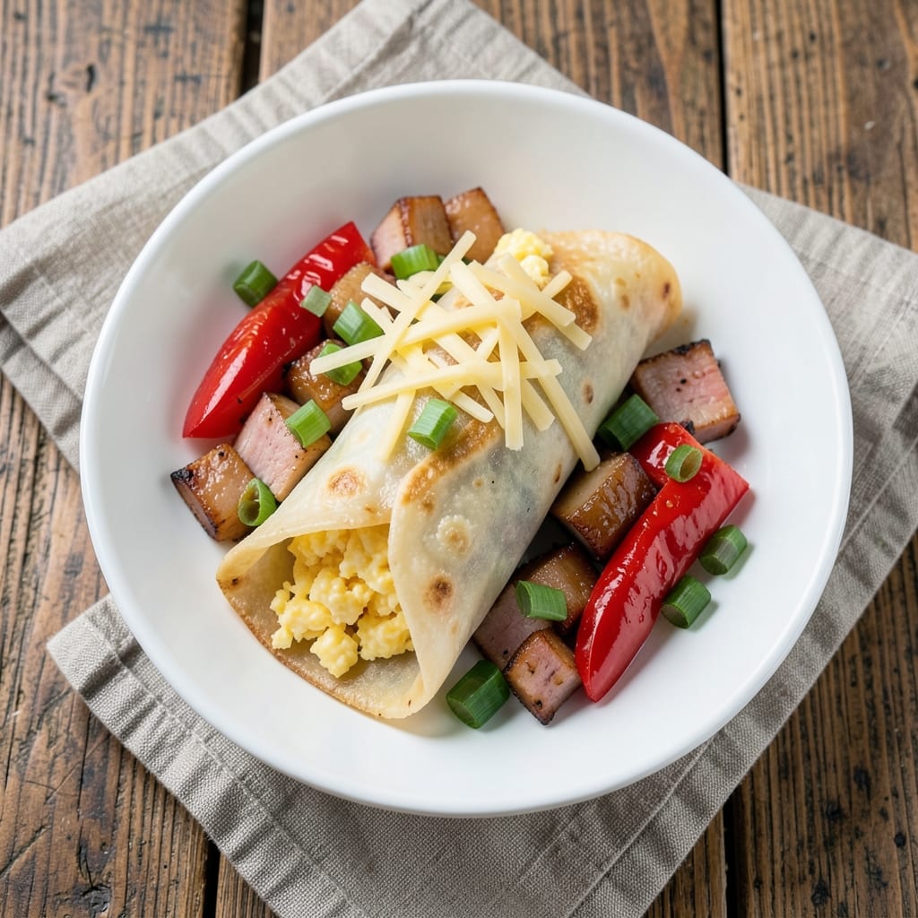 Breakfast Egg Roll Ups Recipe: Crispy Wonton Cups With Savory Scrambled Centers