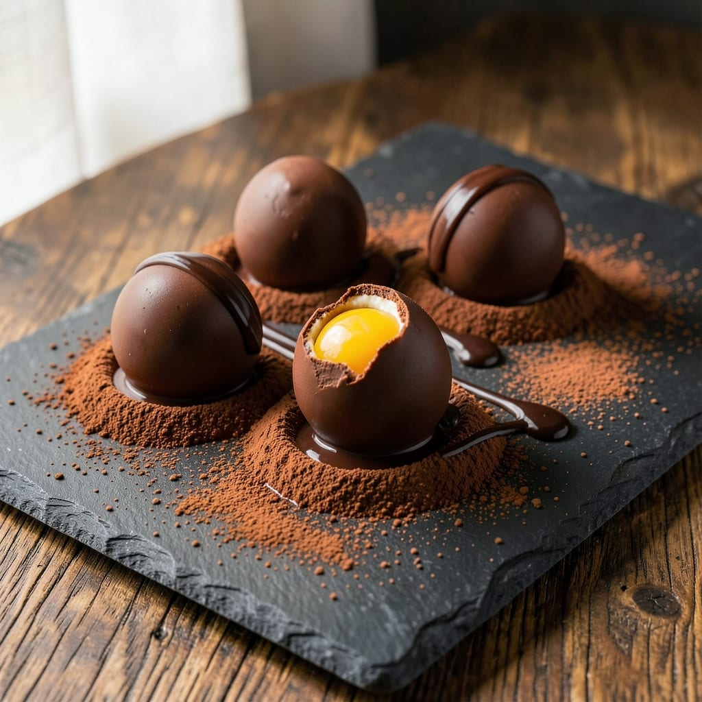 Chocolate Egg Truffles Recipe: Rich Cocoa Bites With Creamy Centers