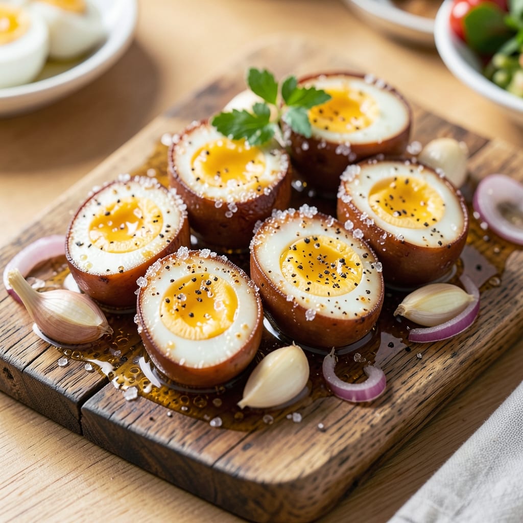 Bar-Style Pickled Eggs Recipe: Tangy Vinegar Brine for Crunchy, Flavor-Packed Bites