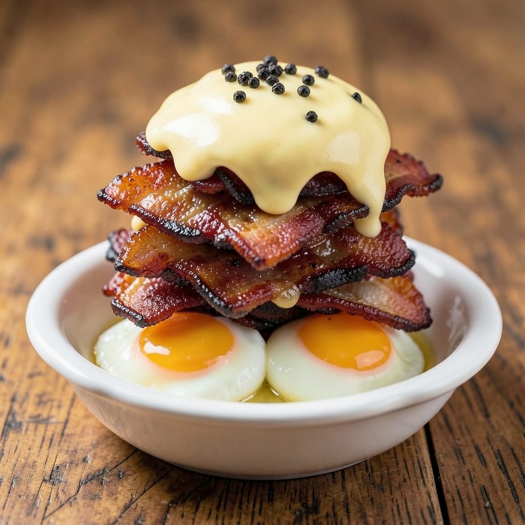 Bacon and Egg Sandwich Filling Recipe: Crispy Bacon and Silky Scrambled Yolk Bites