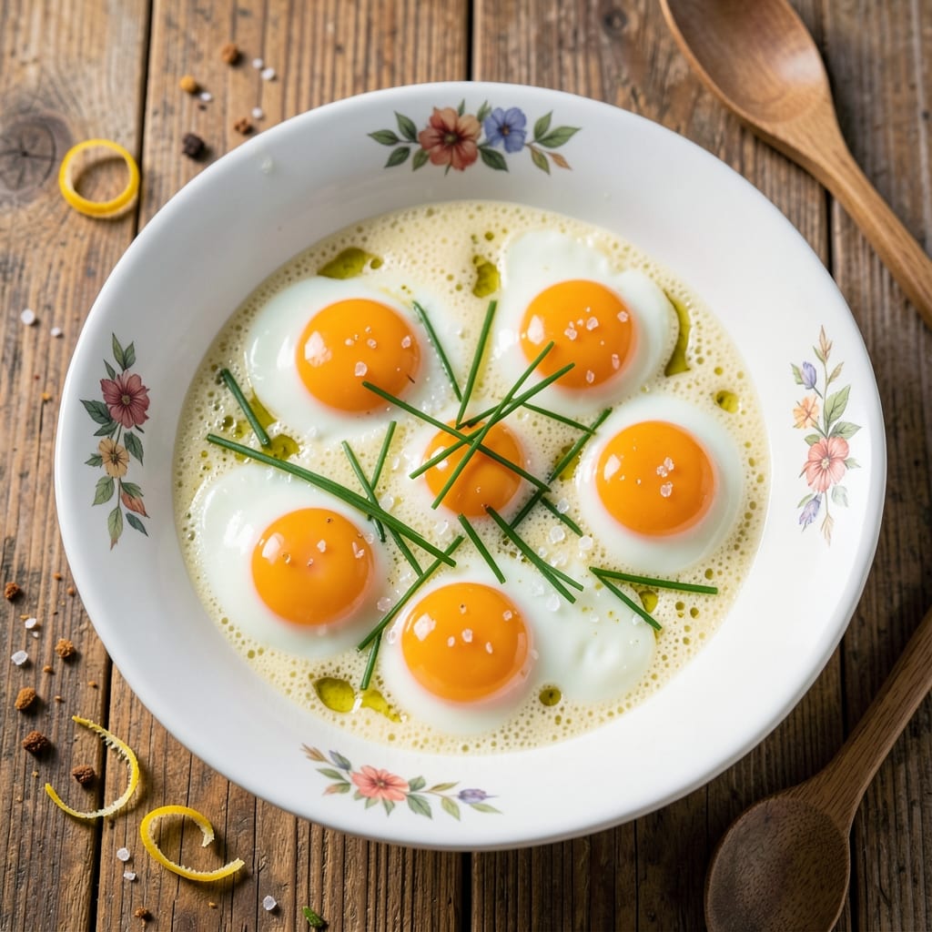 Breakfast Egg Dish Recipe: Golden Crust and Silky Scrambled Hearts