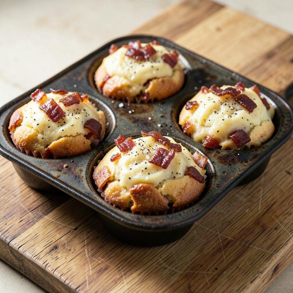 Egg Bacon Muffin Cups Recipe: Savory Breakfast Bites With Crispy Edges