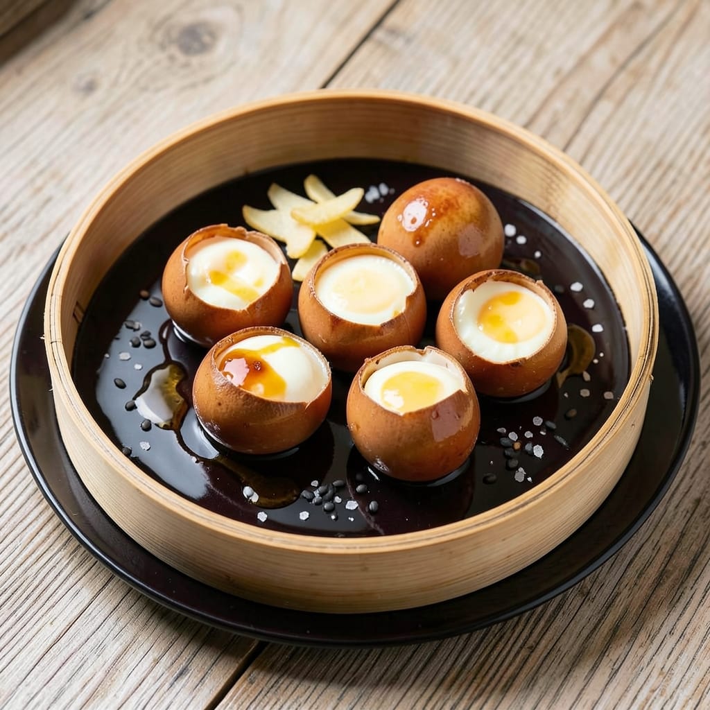 Boiled Egg Chinese Recipe: Silky Yolks and Fragrant Soy-Ginger Broth