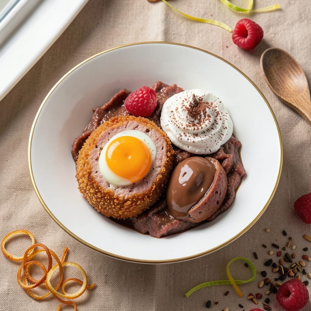Cadbury Creme Scotch Egg Recipe: Chocolatey Crunch Meets Silky Scrambled Magic
