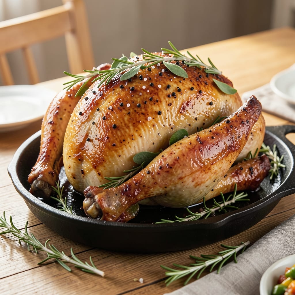Big Green Egg Thanksgiving Turkey Recipe: Smoky, Juicy Perfection With Crispy Skin