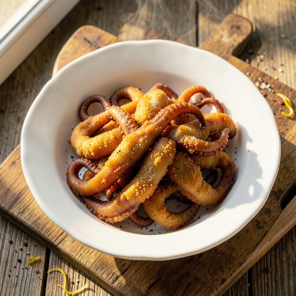 Breaded Squid Recipe With Egg and Flour: Crispy Gold and Silky Bites in 20 Minutes