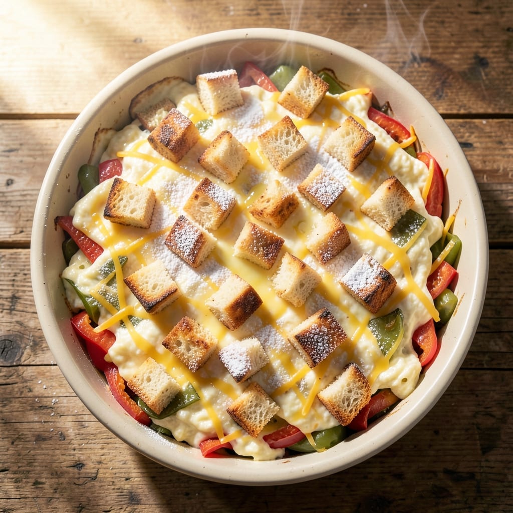 Crockpot Breakfast Egg Casserole Recipe: Hands-Off Fluffy Rise With Golden Crust