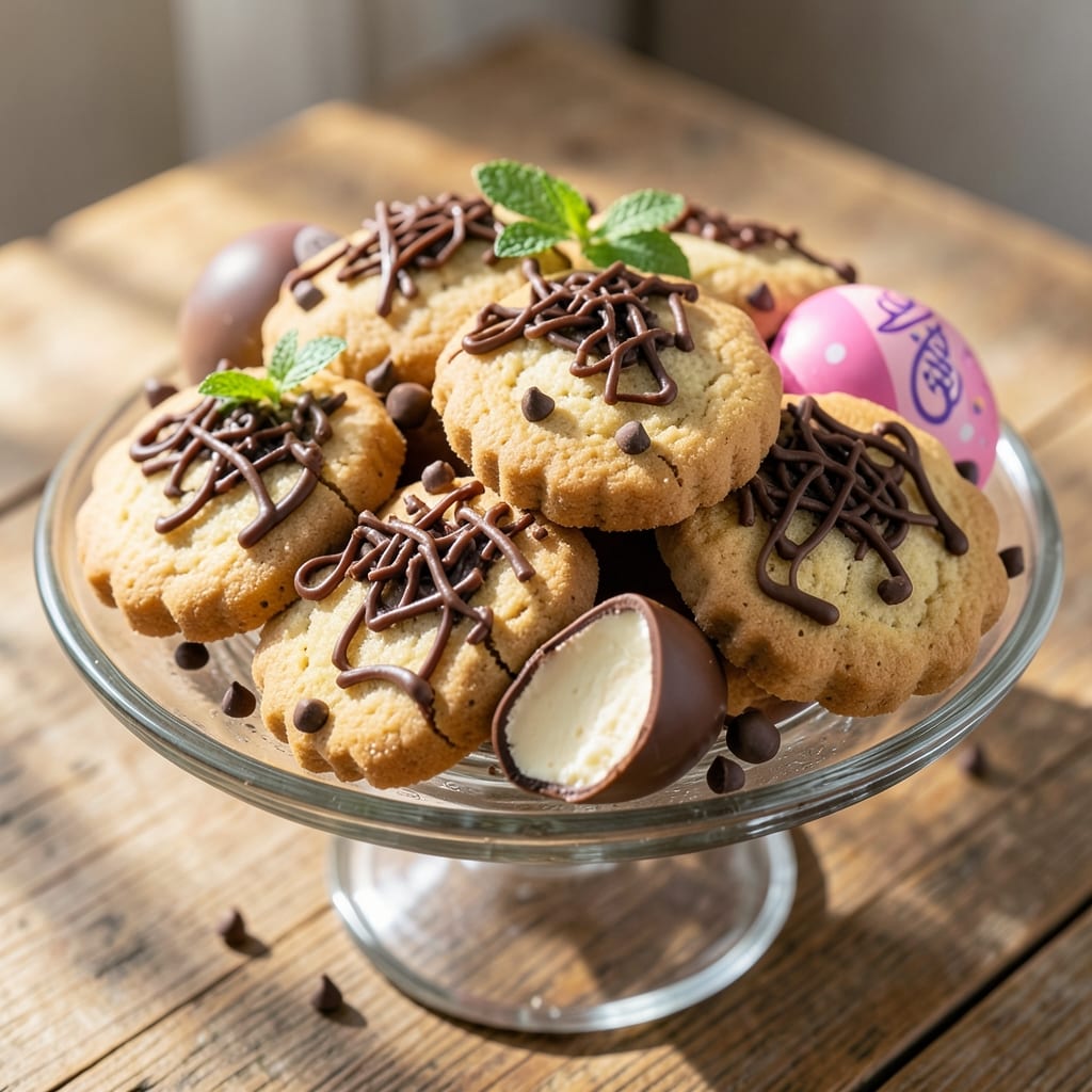 Cadbury Easter Egg Cookies Recipe: Chocolate-Dipped Joy for Easter Celebrations