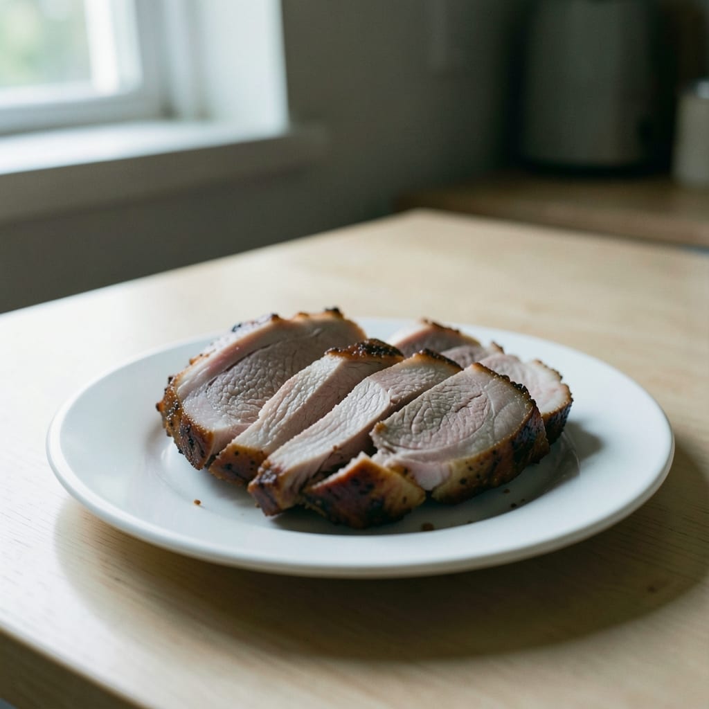 The dish as the corrected method produces it