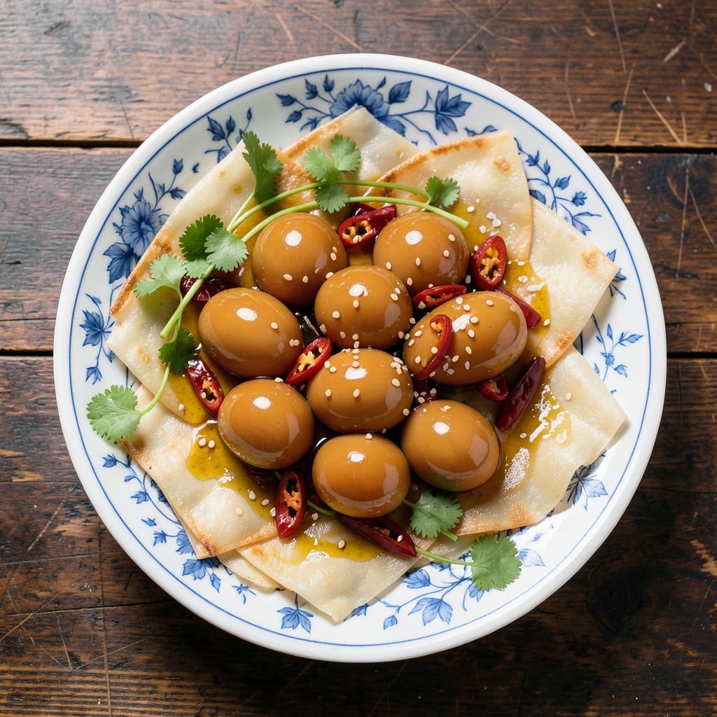 Chinese Water Egg Recipe: Steamed Silken Yolk With Crispy Wonton Crust