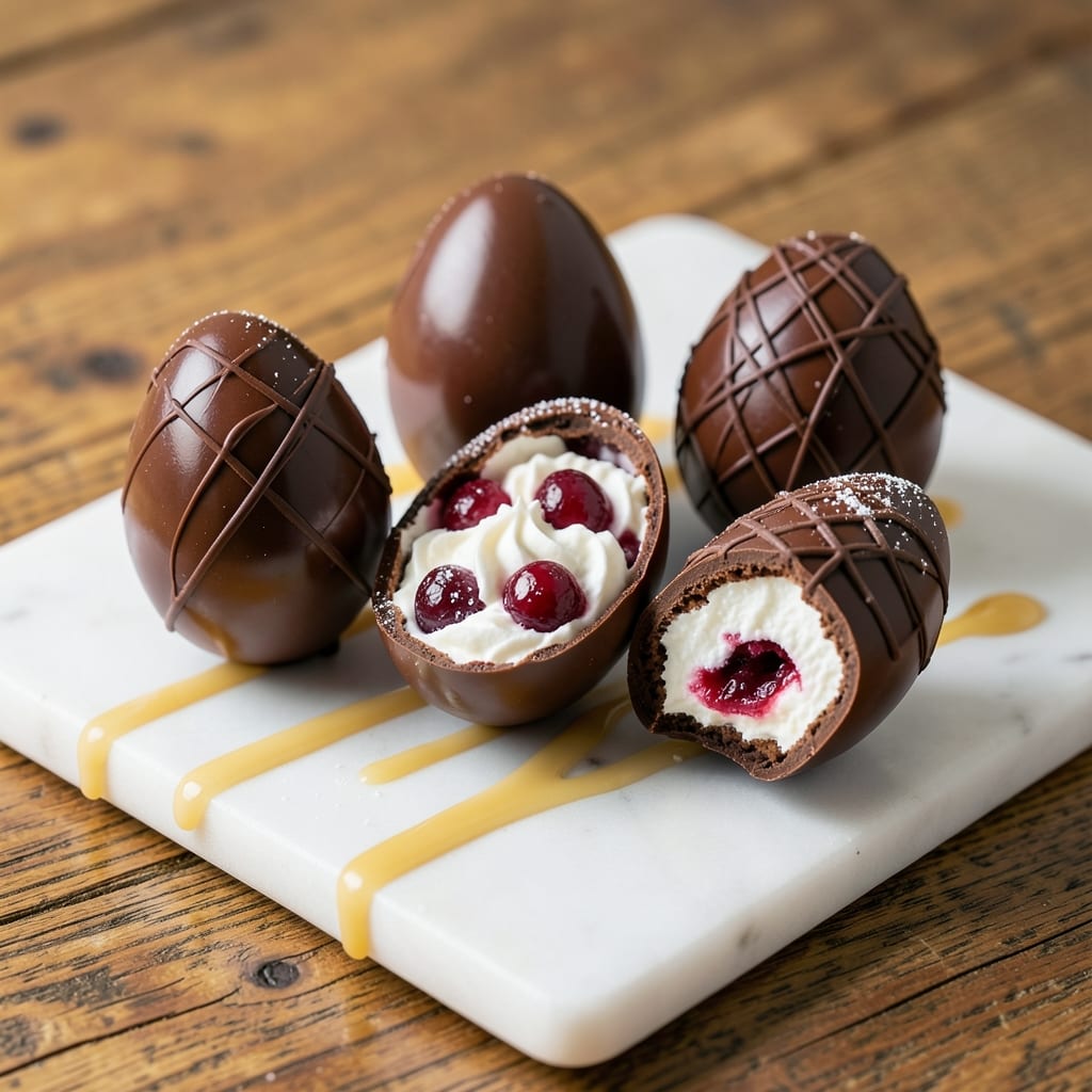 Cherry Cream Easter Eggs Recipe: Festive Fillings With Crunchy Shells