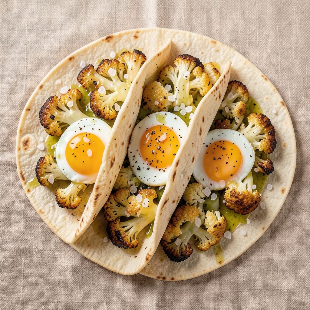 Cauliflower Egg Wraps Recipe: Lightweight Breakfast with Crunchy Veggie Bites
