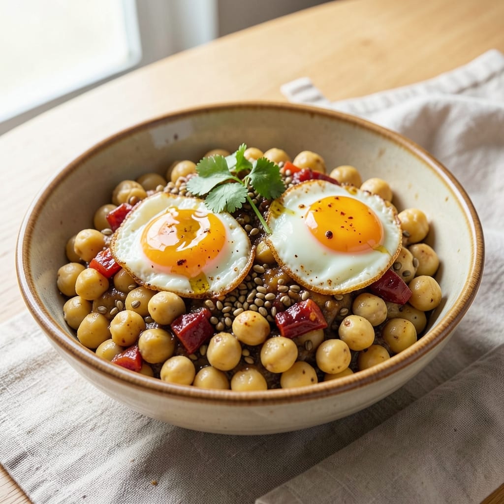 Chana Dal Egg Tadka Recipe: Spiced Dal with Tempered Eggs and Toasted Spices
