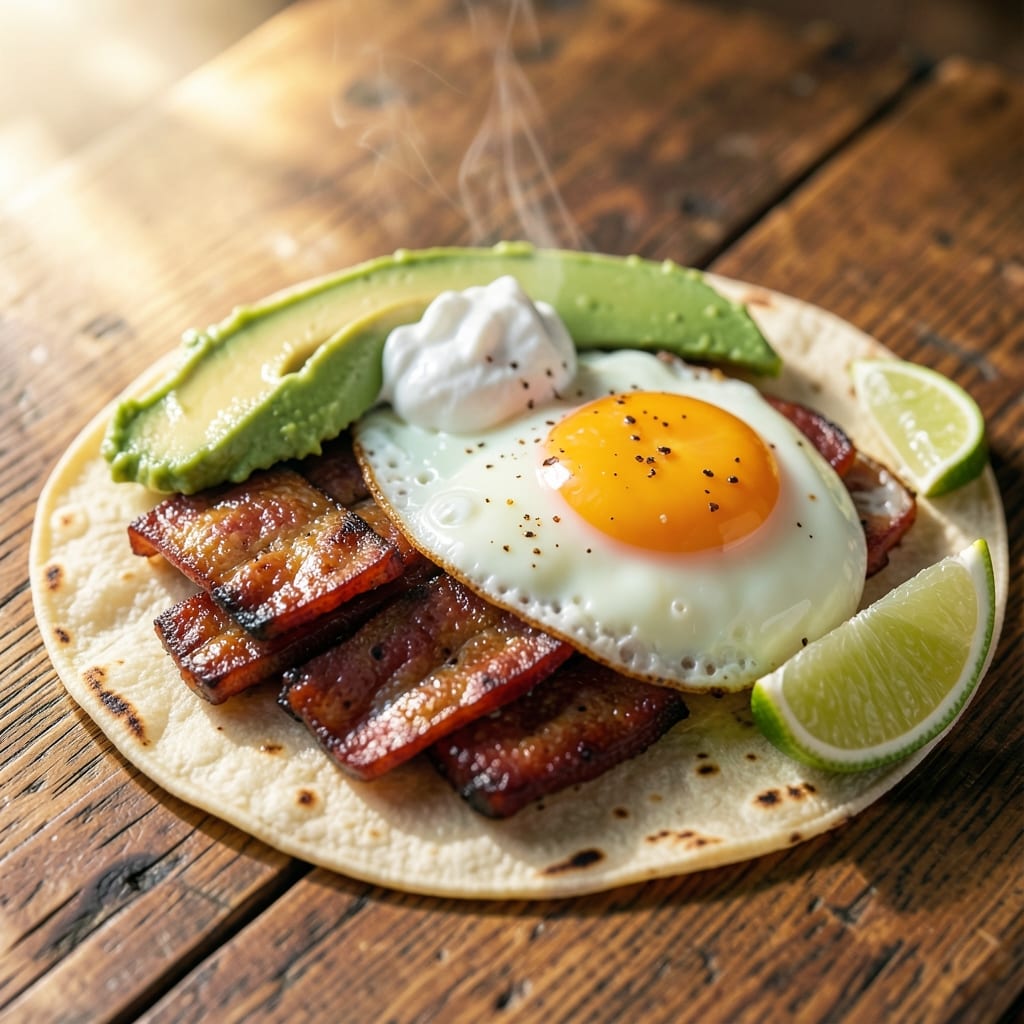Chorizo and Egg Tacos Recipe: Smoky Spice Crunch With Runny Yolk Rivers