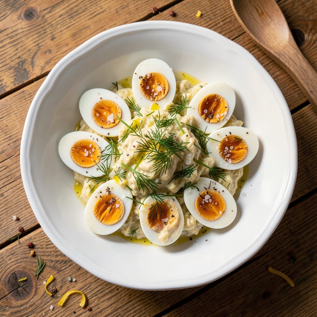 Classic Egg Salad Recipe With Dill: Herby Brightness and Creamy Texture