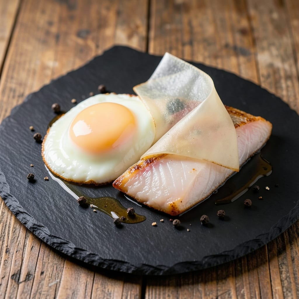 Egg And Fish Recipe: Crispy Wonton Cups With Silky Poached Egg Rivers