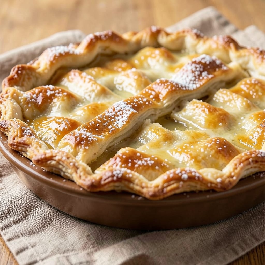 Crisco Shortening Pie Crust Recipe With Egg and Vinegar: Flaky Layers That Shatter With First Bite